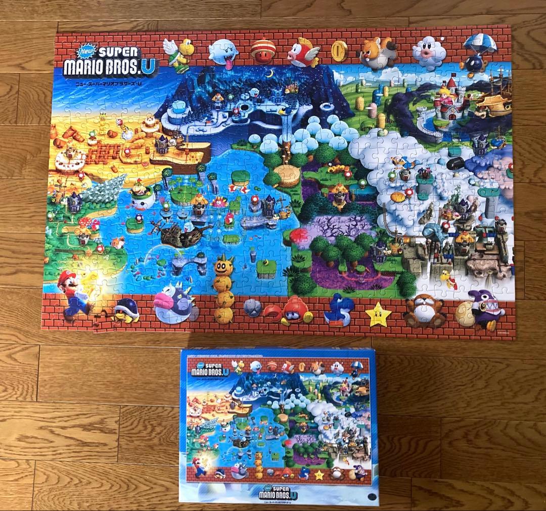 ③NEWスーパーマリオブラザーズU パズル500Lピース - メルカリ