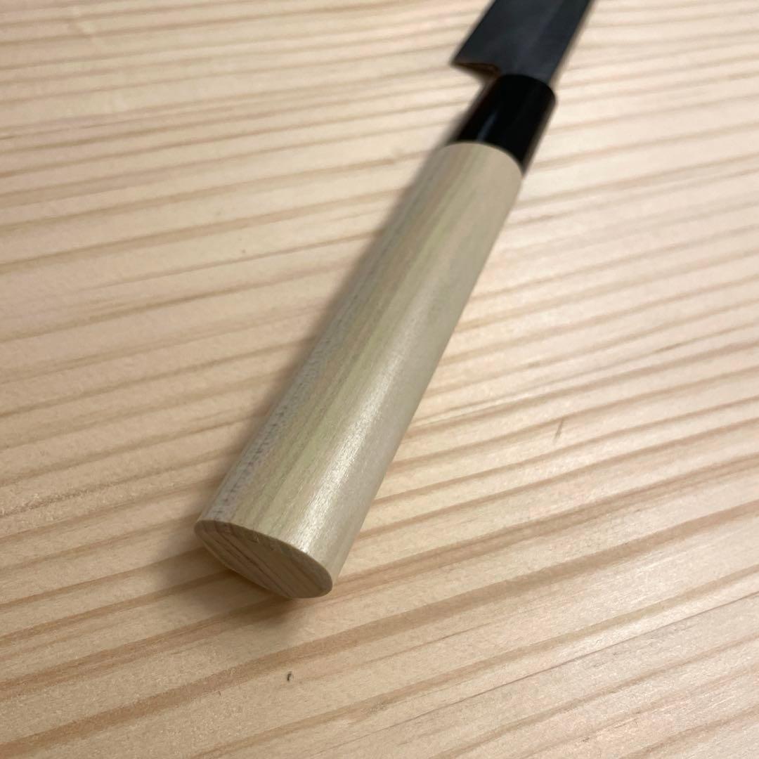 柳刃包丁 7寸 21cm 白鋼 研ぎ済み バフ仕上げ済み