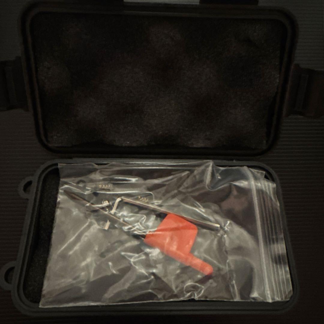 サタンキングリズムスライダー　チタン製　フィジェットトイ EDC