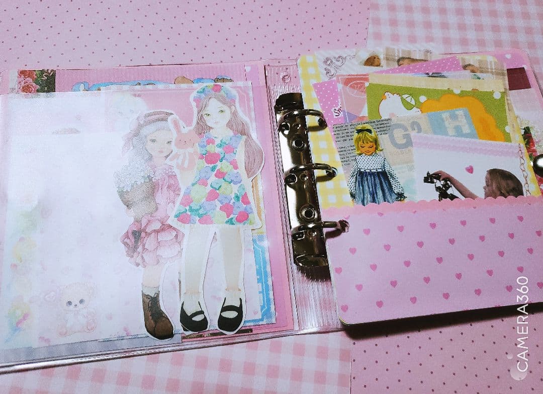 おすそ分けファイル　b7バインダー　収納ファイル