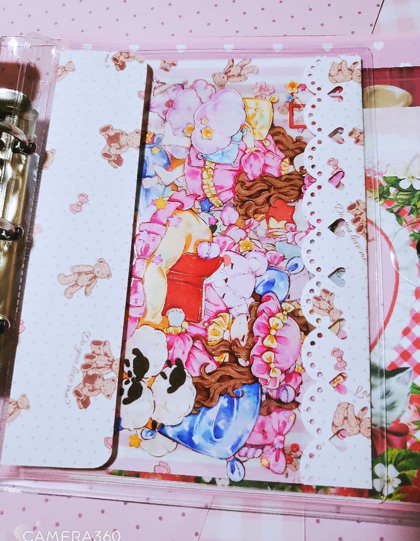 おすそ分けファイル　b7バインダー　収納ファイル