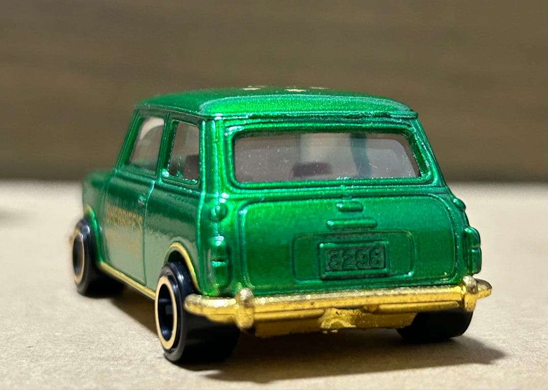 トミカ ミニクーパー シェリフ sheriff メタグリーン