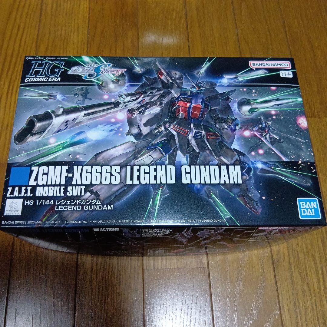 新品　MGギンガナム「ターンX」1/100、HGレジェンドガンダム1/144