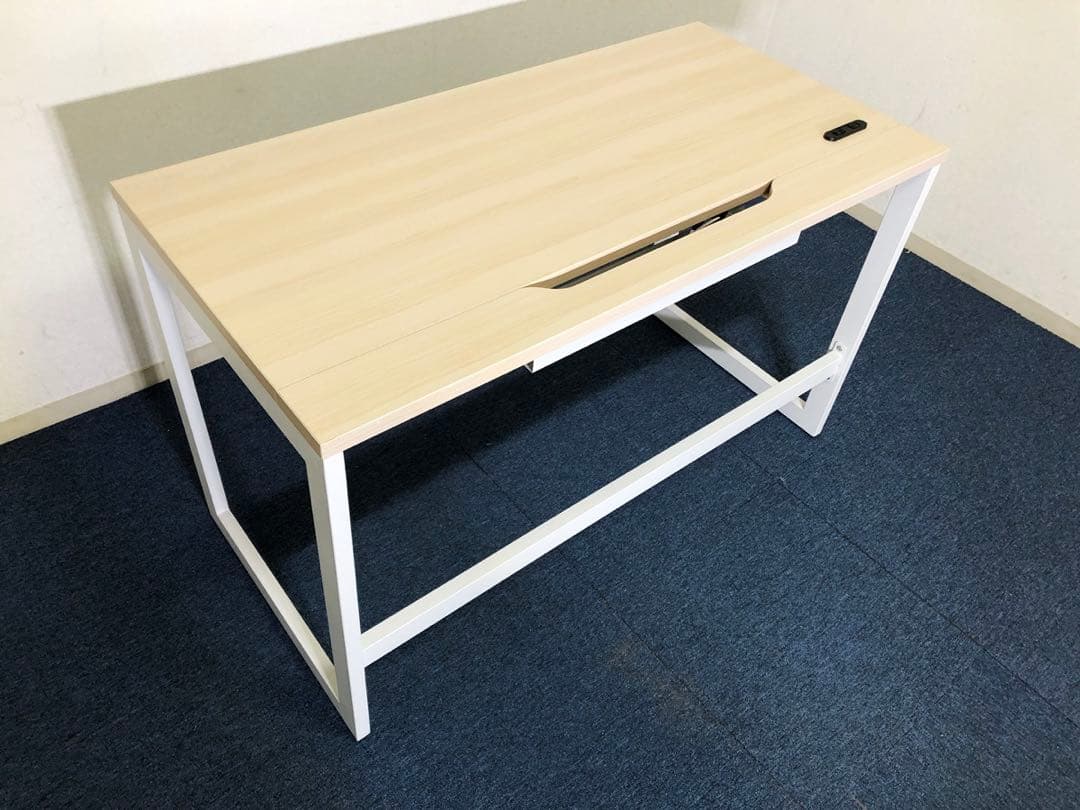 R.F.YAMAKAWA パソコンデスク RFFLD-1260NAコンセント付き