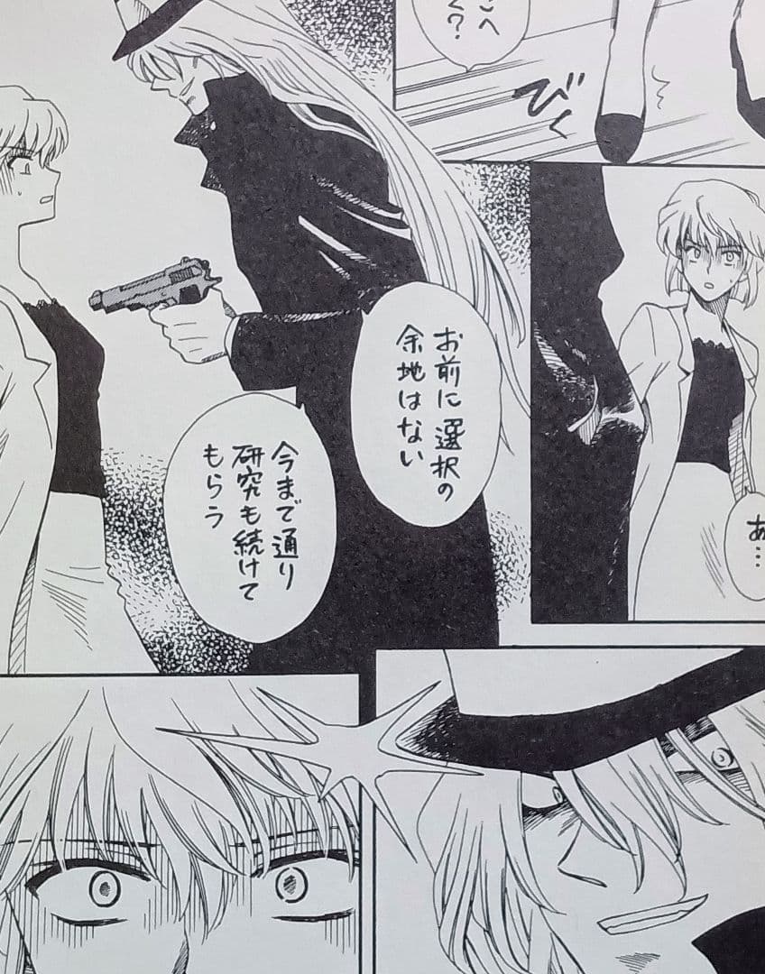 名探偵コナン同人誌 宮野志保 明美 ジン 黒の組織 灰原哀 哀推しぜひ