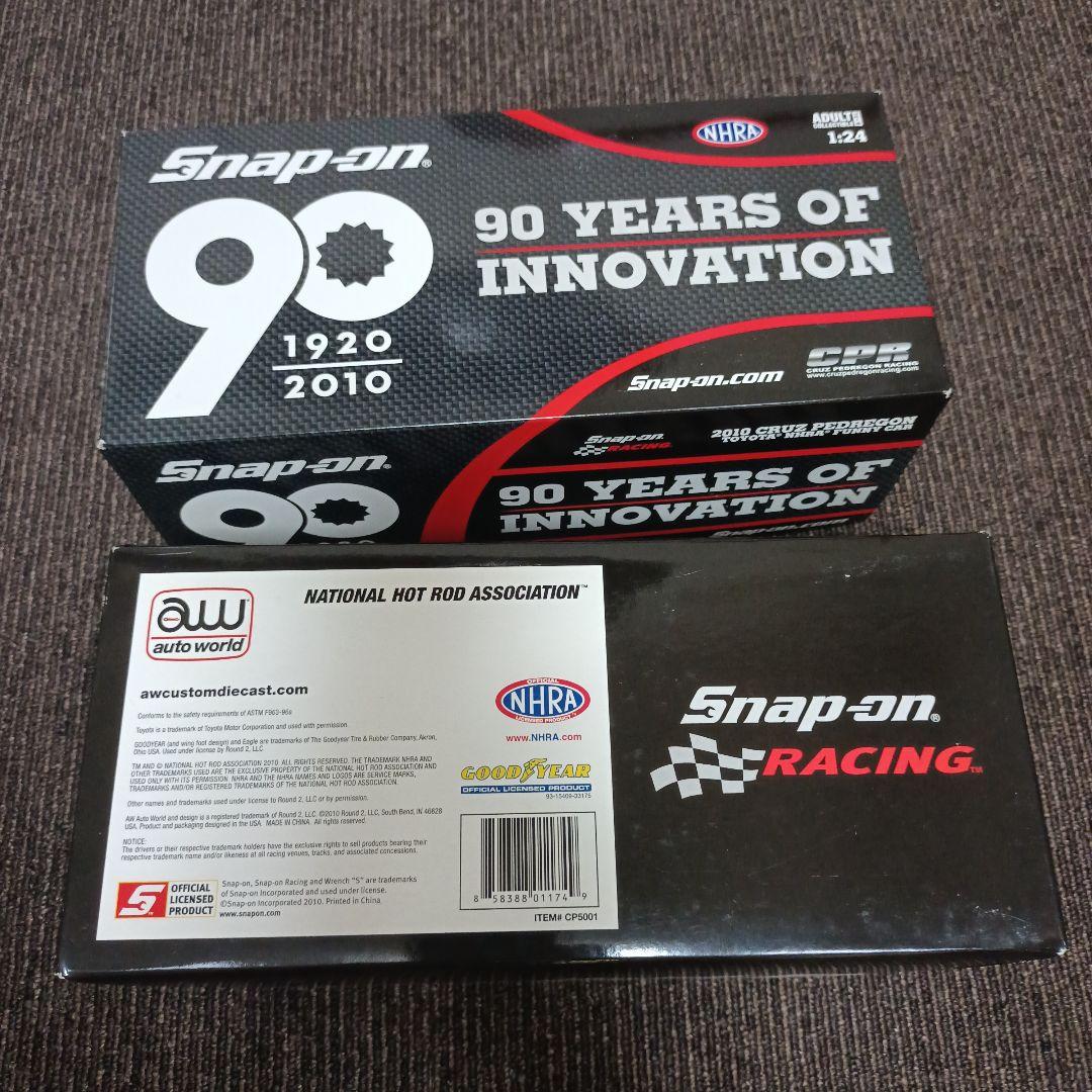 スナップオン 1/24 90周年 ファニーカー トヨタ カムリ NHRA - メルカリ