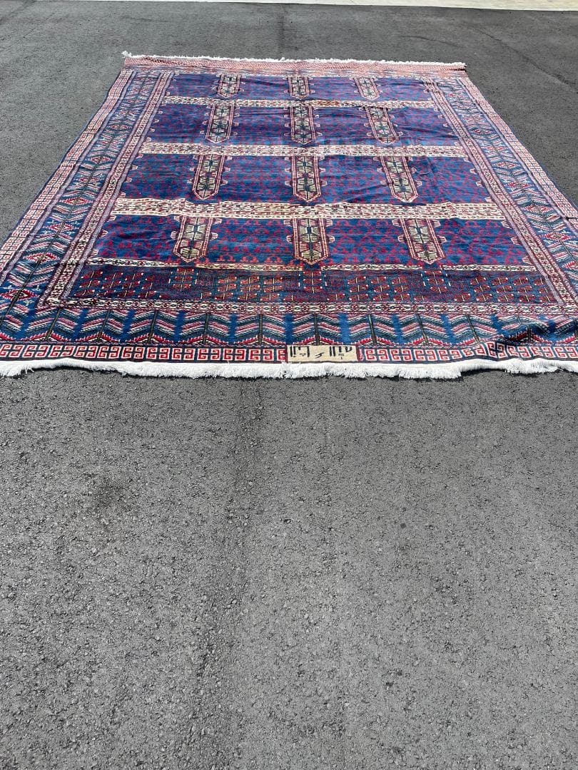 トルクメン カーペット ヴィンテージ 高品質 のハシュロ パルダ - メルカリ