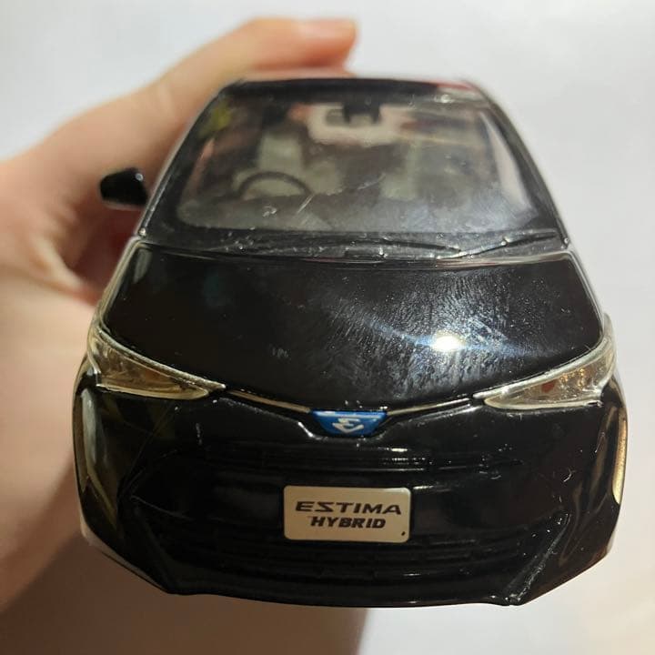 非売品】エスティマ ハイブリッド ミニカー 1/30 ブラック - メルカリ