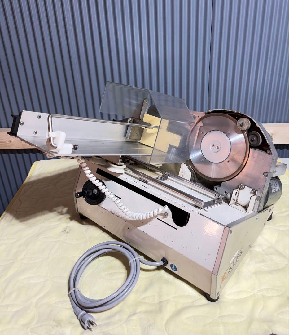 ALFA アルファ100 1枚 1枚スライサー A-100 ハクラ精機100V