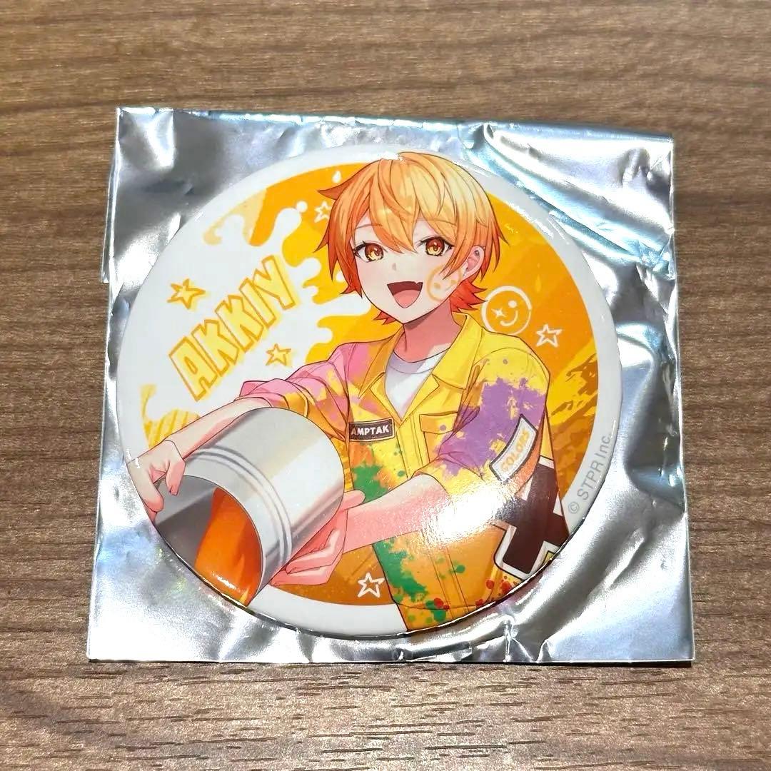 アンプタックレインボーロード中77% あっきぃ BIG缶バッジ - メルカリ
