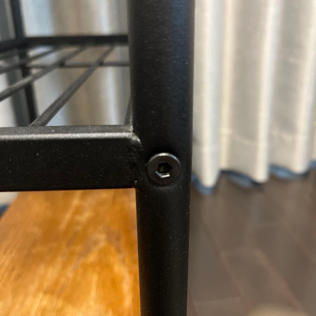 ワゴン 4段 キャスター付き ブラウン