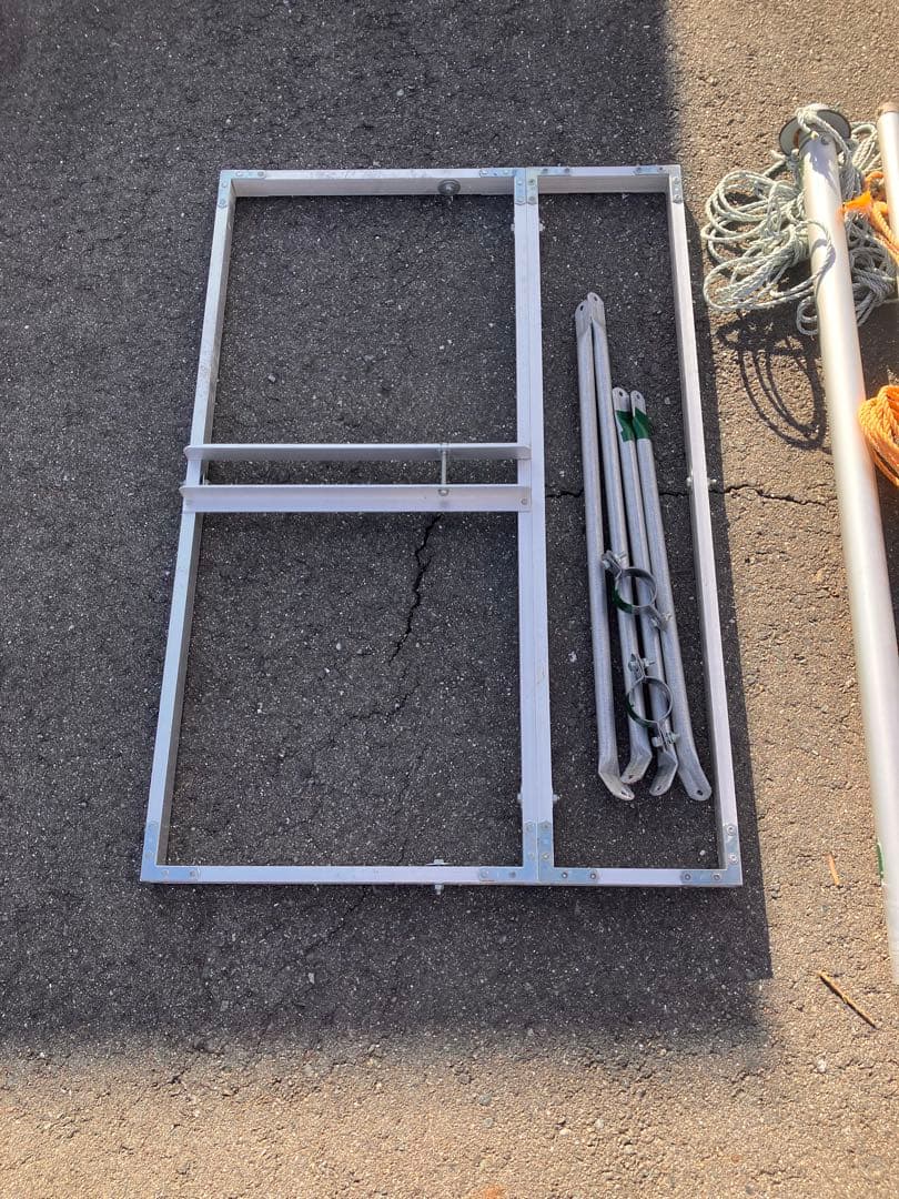 ５月のぼり用アルミポール 約6m ポールセットのみ