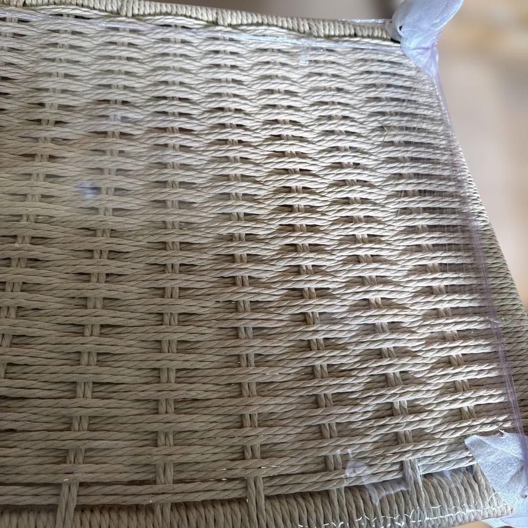 ウィッカー織りアームチェア