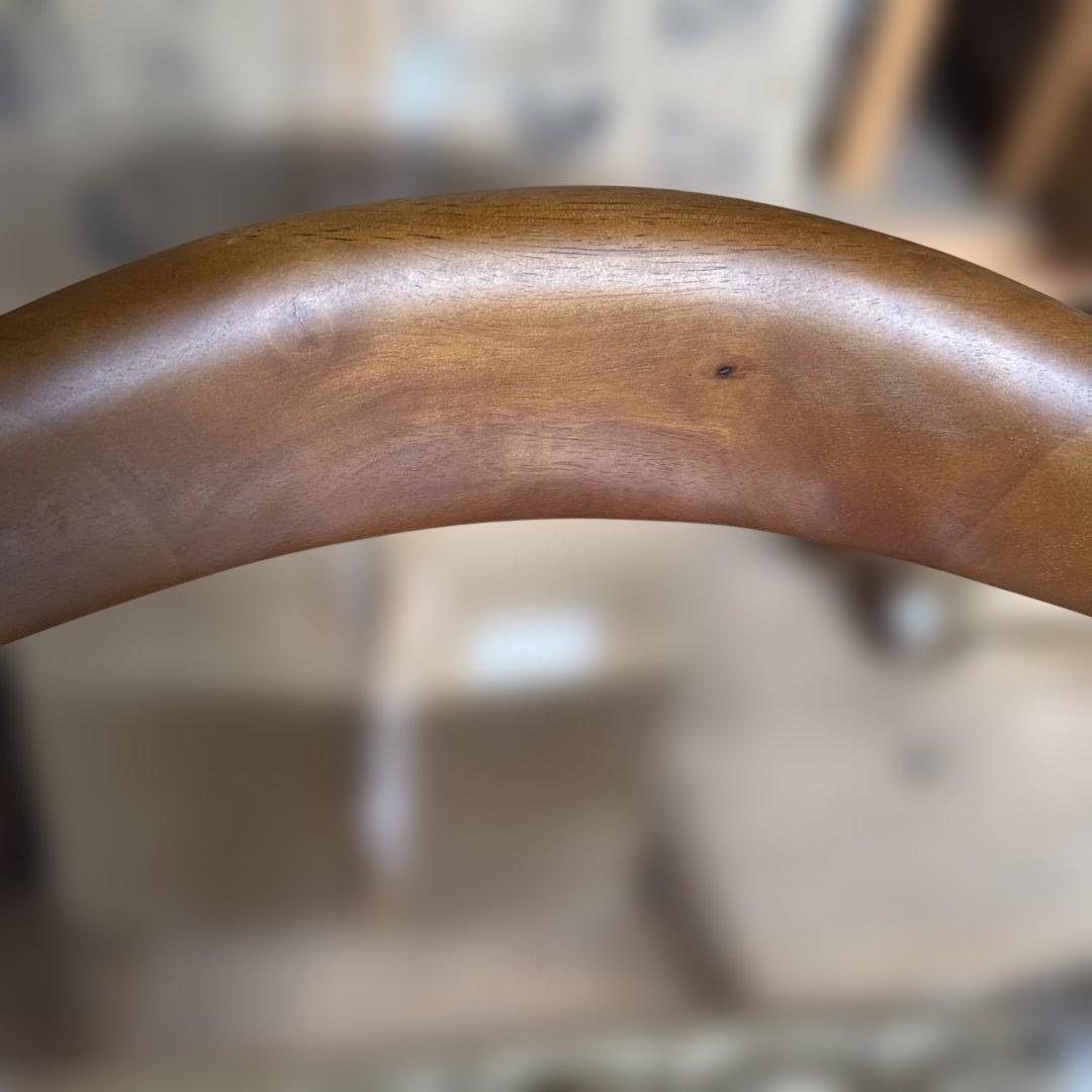 ウィッカー織りアームチェア