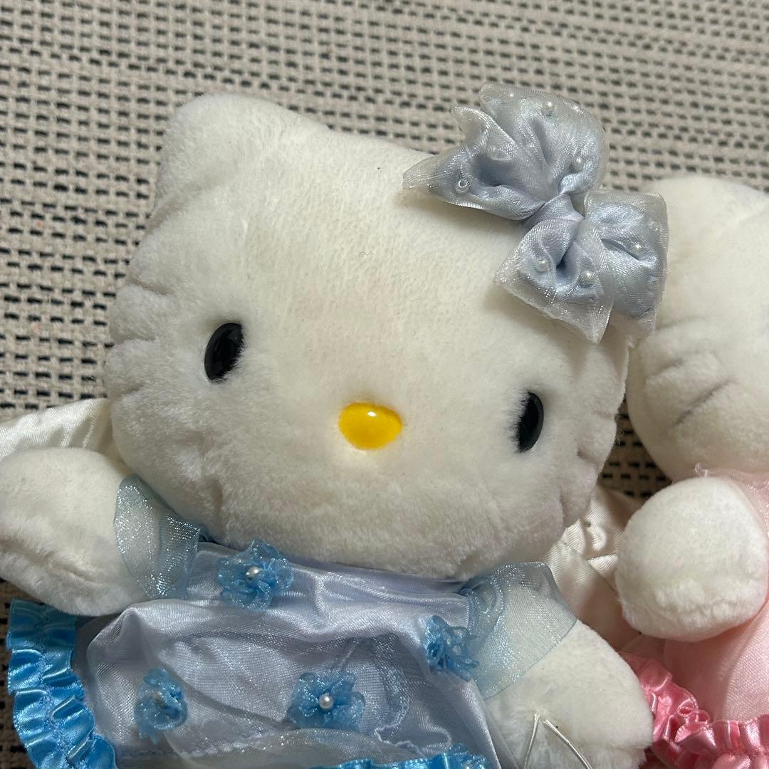 レア☆レトロ ハローキティ ぬいぐるみ 2人set - メルカリ