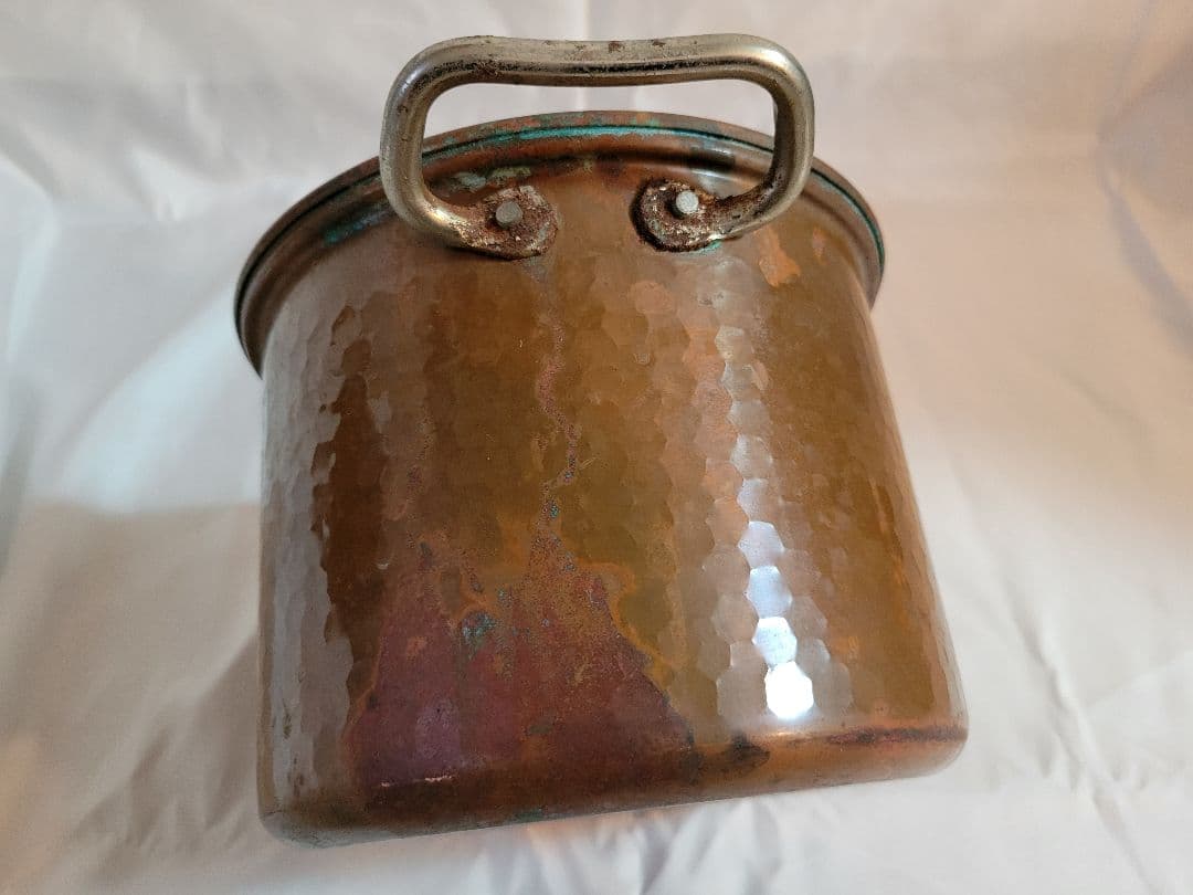 ヴィンテージ　銅製寸銅鍋