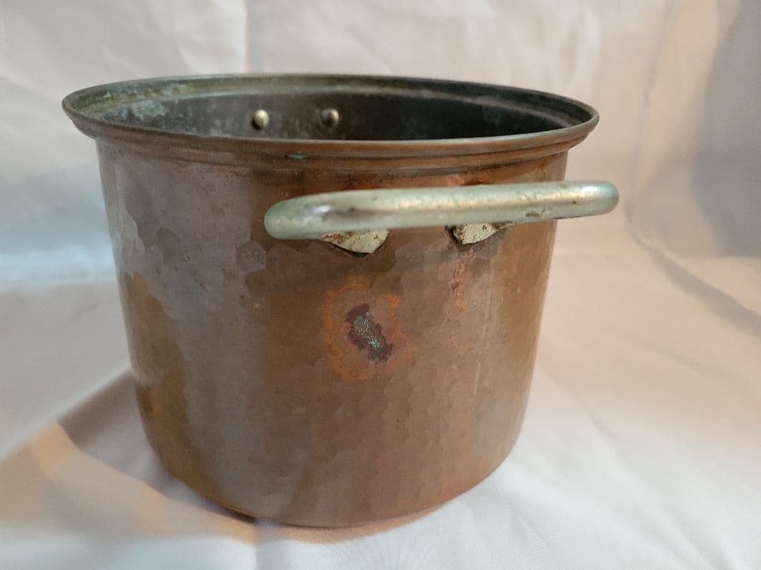 ヴィンテージ　銅製寸銅鍋