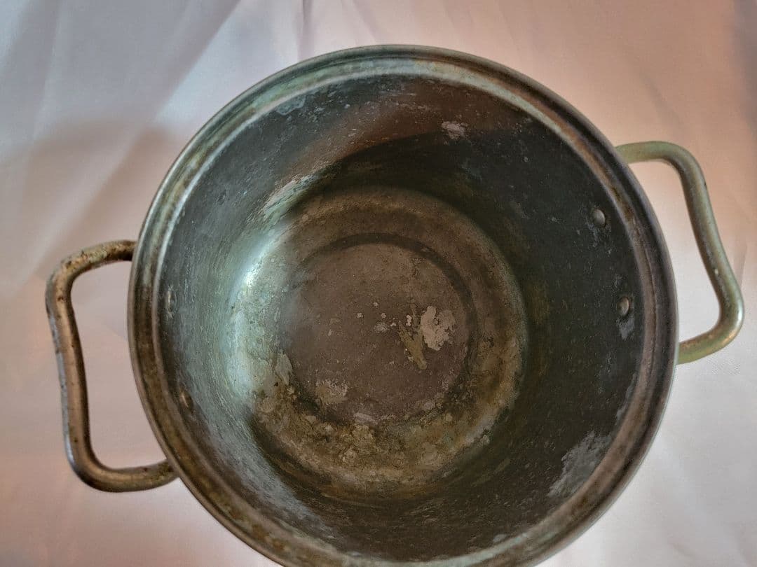 ヴィンテージ　銅製寸銅鍋