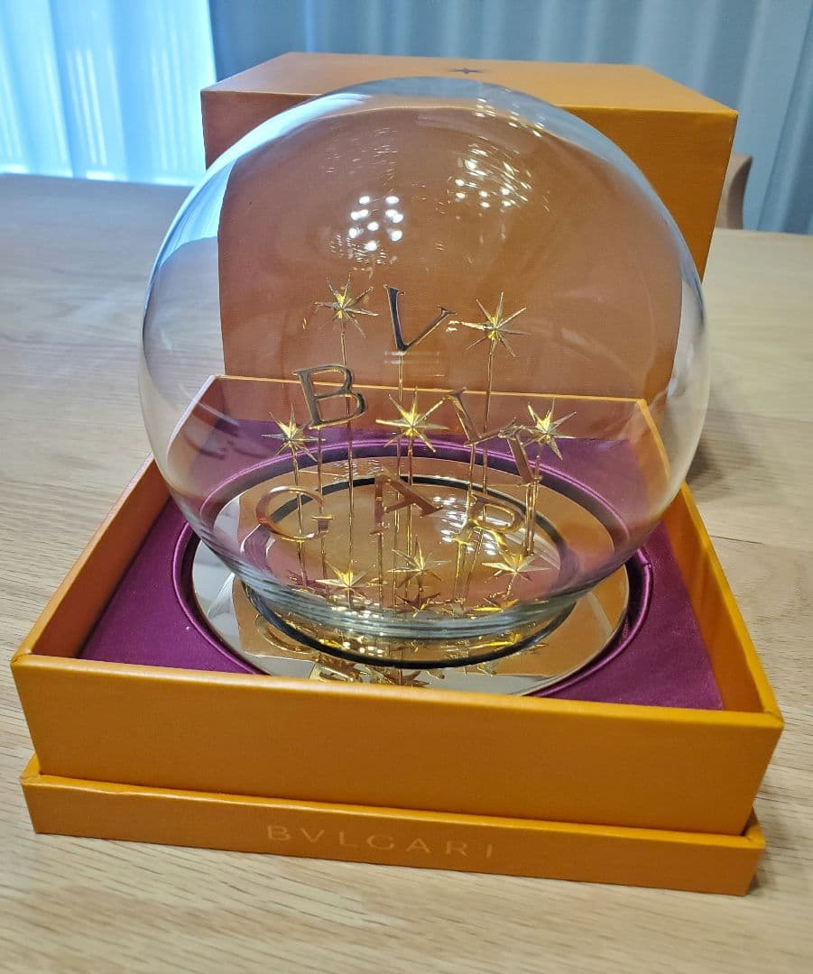 【非売品・希少】BVLGARI　ブルガリ　インテリア　オブジェ　ドーム
