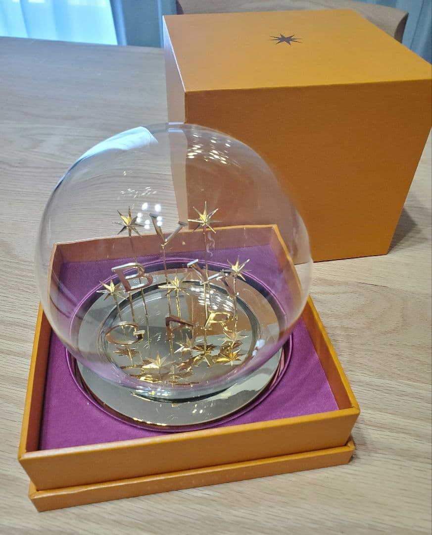 【非売品・希少】BVLGARI　ブルガリ　インテリア　オブジェ　ドーム