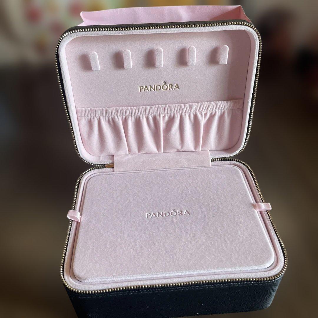 PANDORA アクセサリーケース ブラック - メルカリ