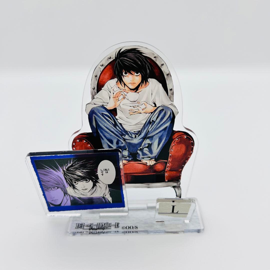 デスノート DEATH NOTE アクリル名場面フィギュア L 小畑健展 - メルカリ