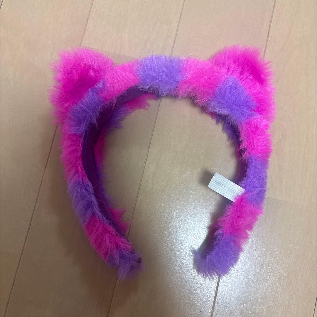ディズニー チェシャ猫 カチューシャ - メルカリ