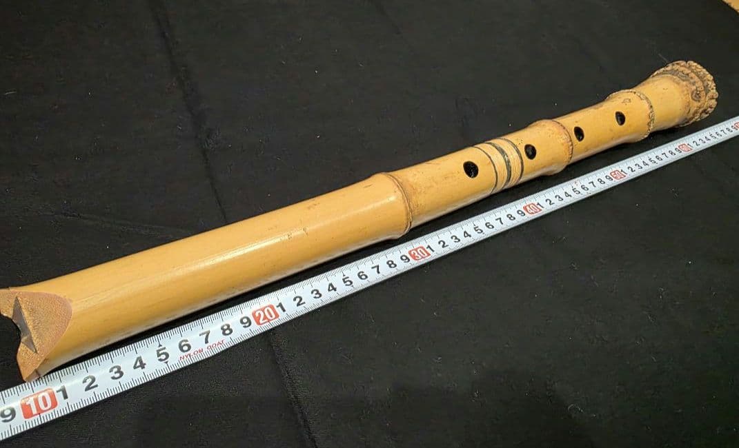 尺八 一尺七寸 1.7寸 琴古流 無銘