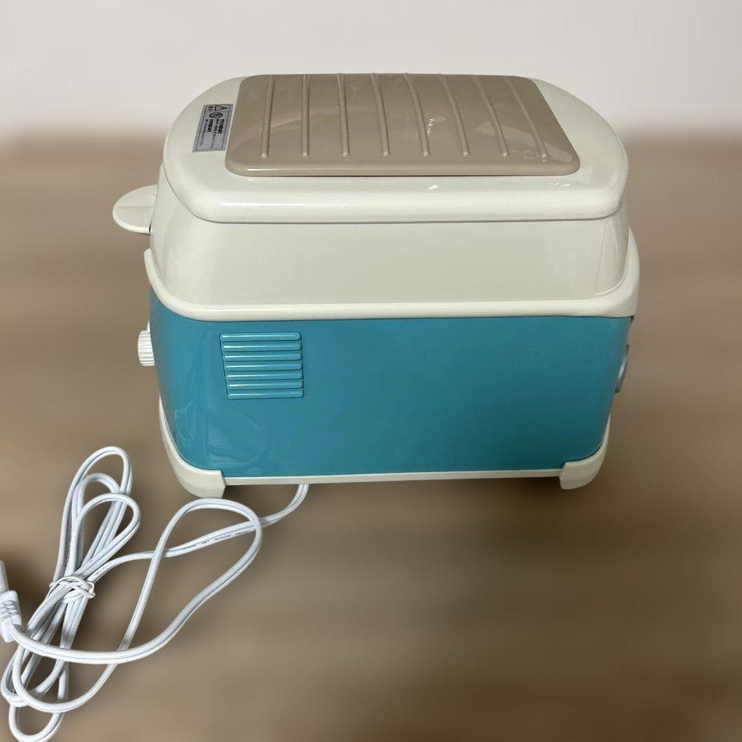 【新品】フォルクスワーゲン ミニバス トースター ブルー