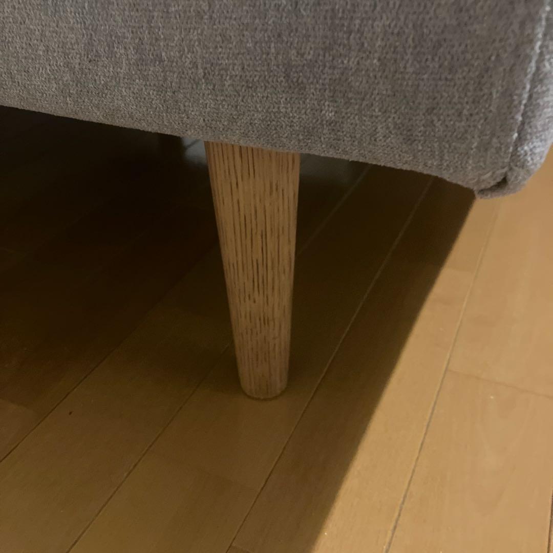 高野木工　レオソファ 1人掛け グレー