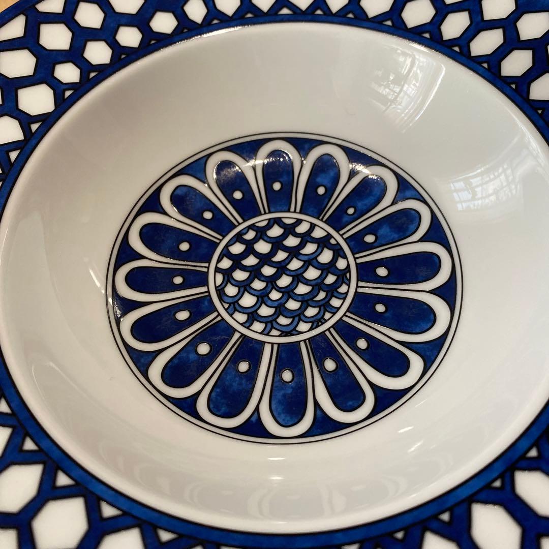 ブルーダイユール　エルメス　スープ　サラダ　ボウル　深皿　21センチ