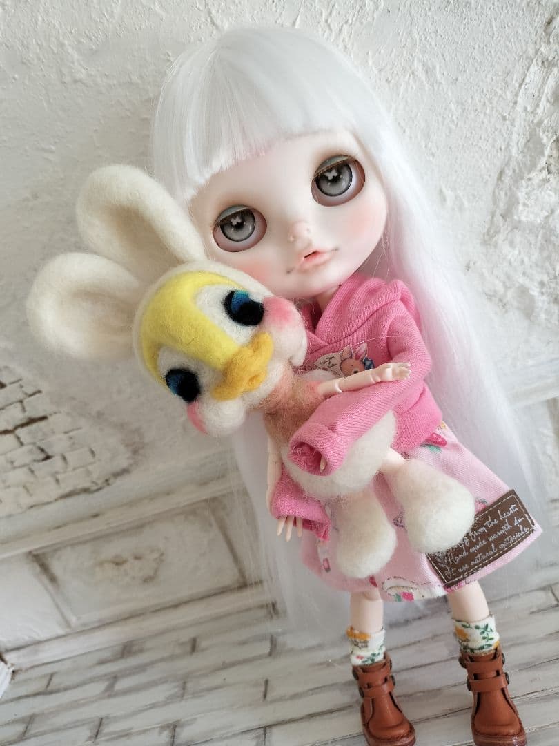 専用★ドールのお友達★アヒルちゃん★アイシードール★オビツ★羊毛フェルト
