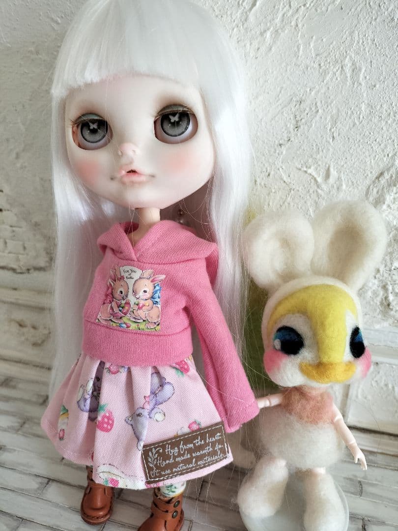 専用★ドールのお友達★アヒルちゃん★アイシードール★オビツ★羊毛フェルト