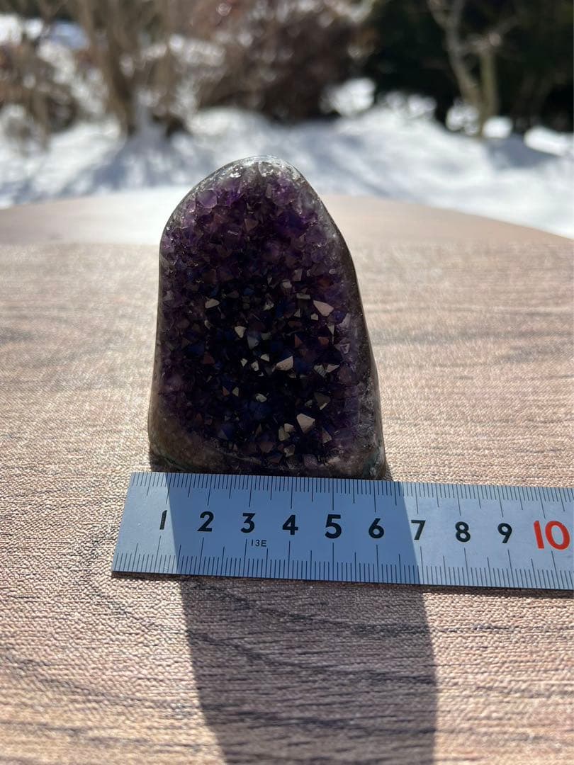 A452 高品質アメジストドーム パワーストーン 紫水晶 天然石 置き物