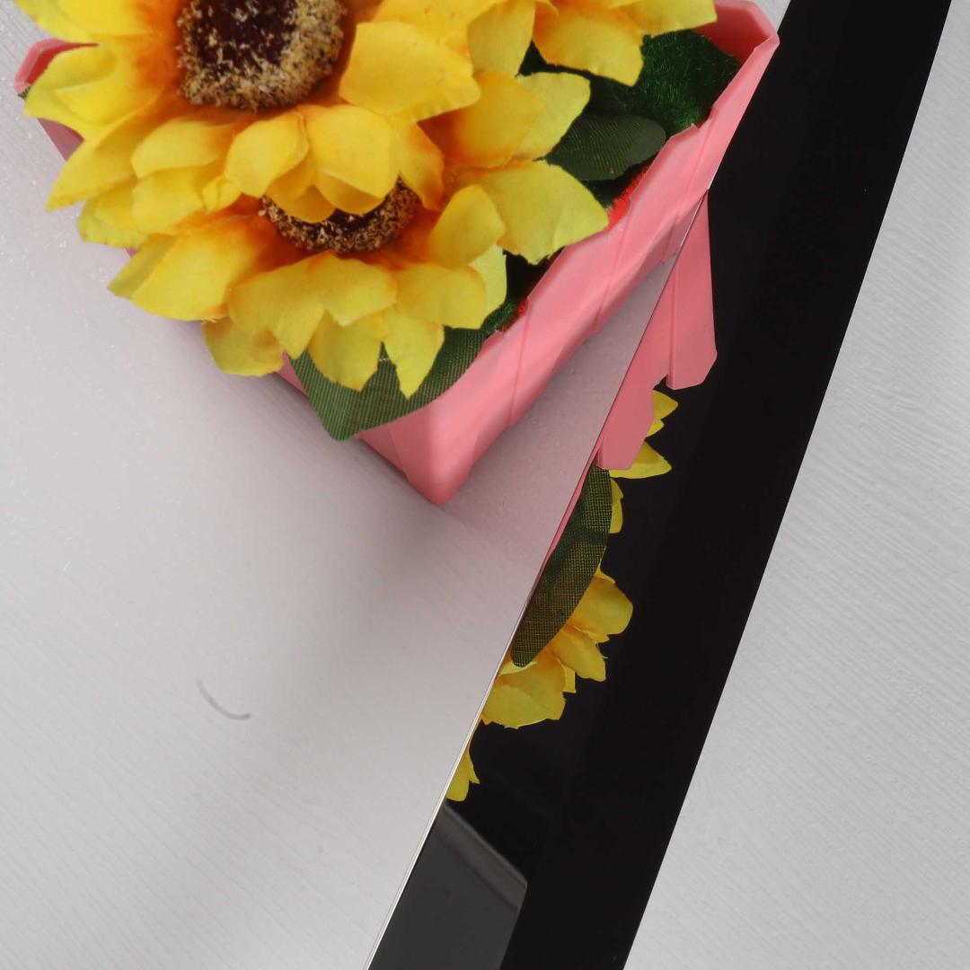 7314 切付包丁 尺一 ウルトラ鏡面仕上げ 刺身包丁 黒檀五本銀巻八角柄