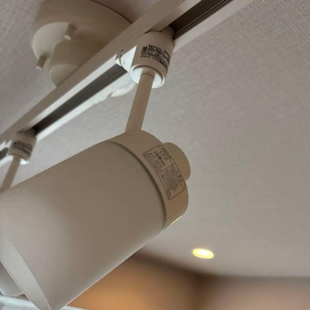 ホワイト スポットライト 4灯