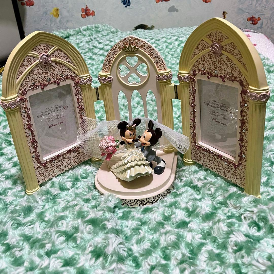 ディズニー ウェディング フォトフレーム ディズニーストア ミッキー