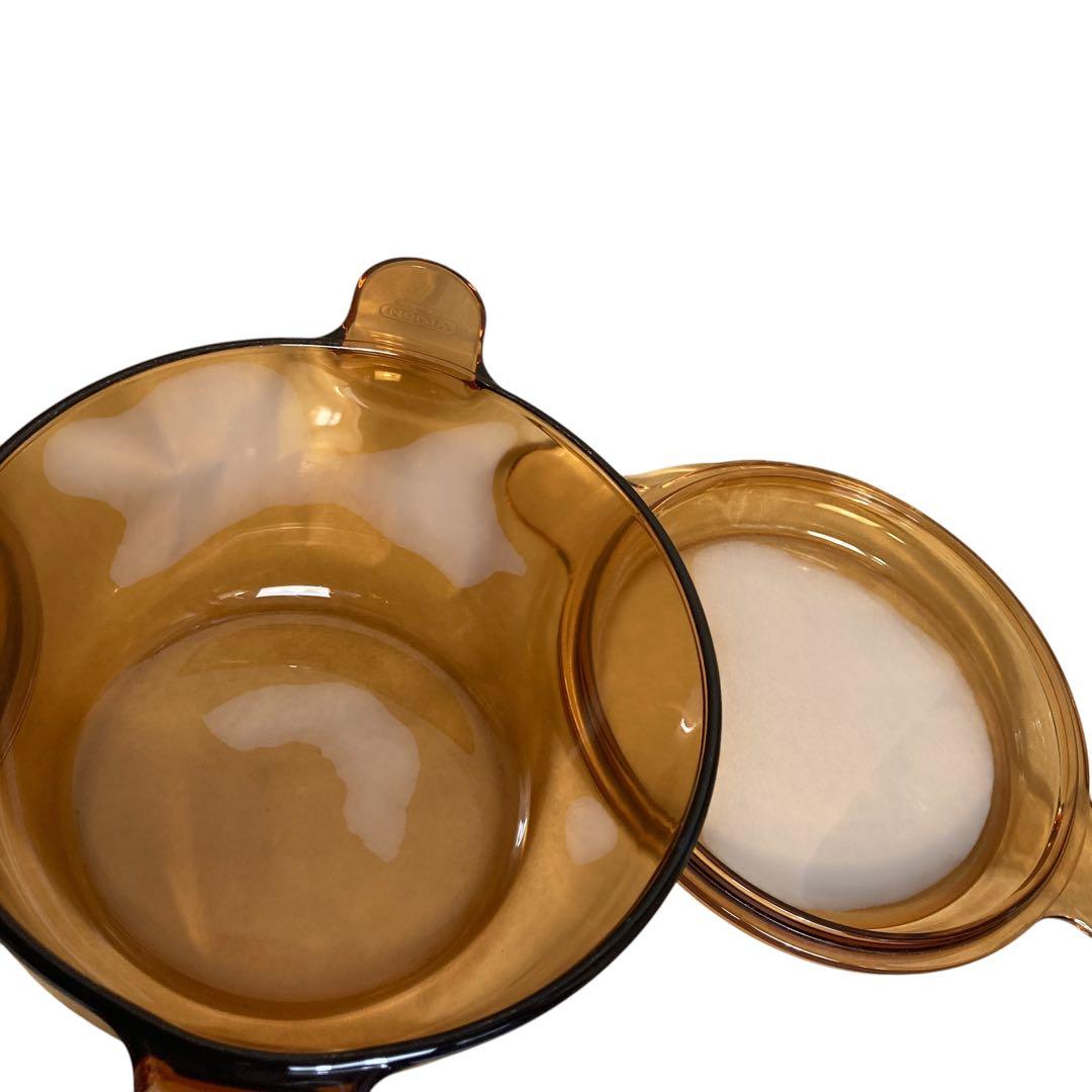 VISION　ビジョン　耐熱ガラス 両手鍋　1.5L 2.5L セット