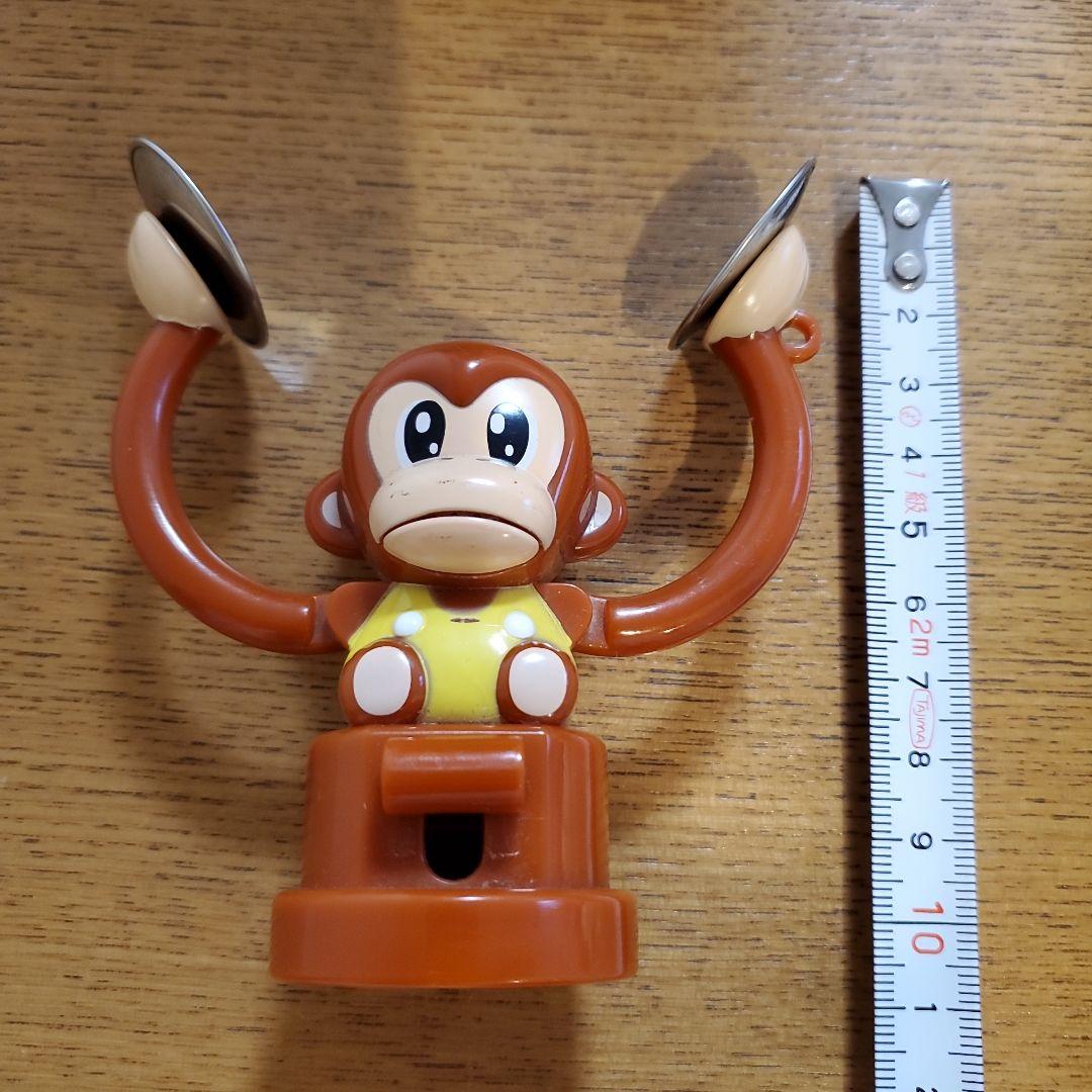 サル おさる タンバリン ウキウキ ブリキ レトロ おもちゃ - メルカリ