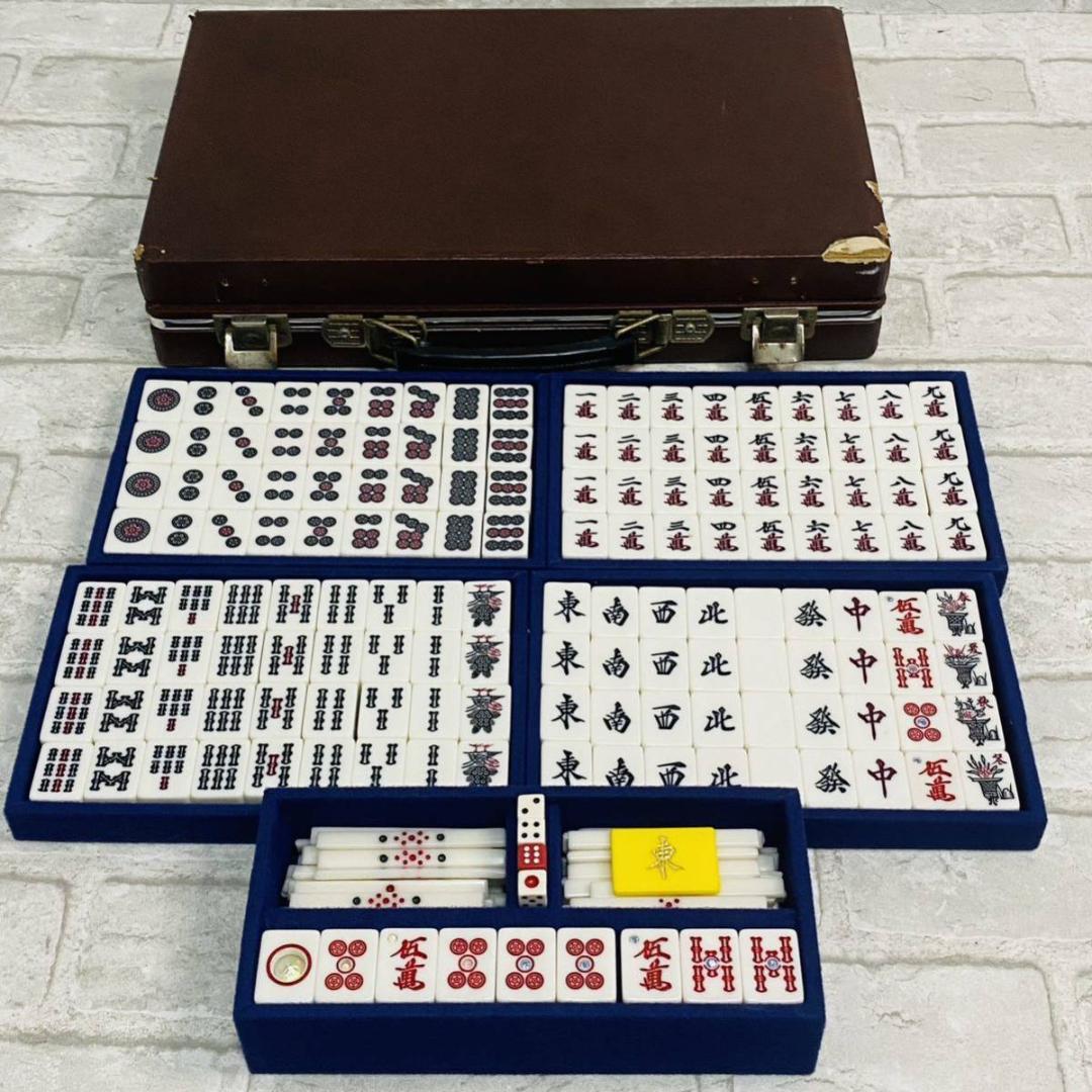 希少 麻雀牌 キングバード ダイヤ牌 背緑 - 麻雀オンライン