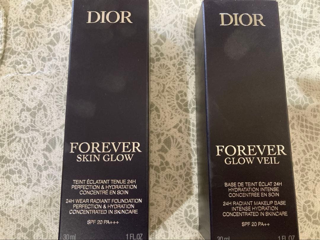 【美品】ディオールスキン フォーエバーフルイドグロウ1N グロウベール