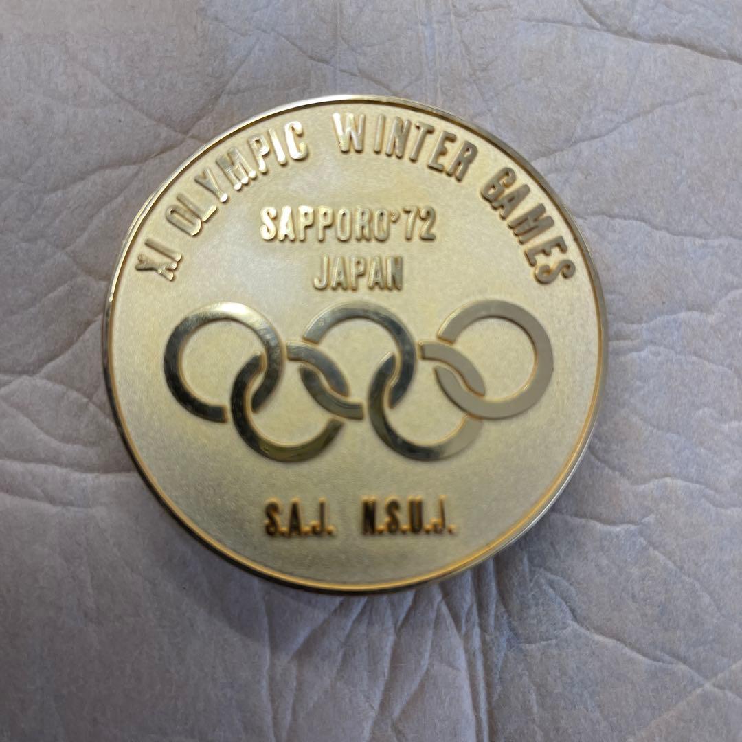 1972年札幌オリンピック金メダル 岡本太郎 メダル GP - メルカリ