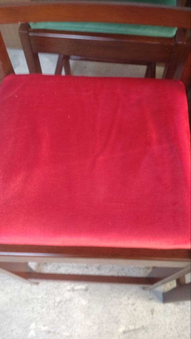 引き取りのみ！カウンターチェア 6脚セット 木製タイ産木材オーダー