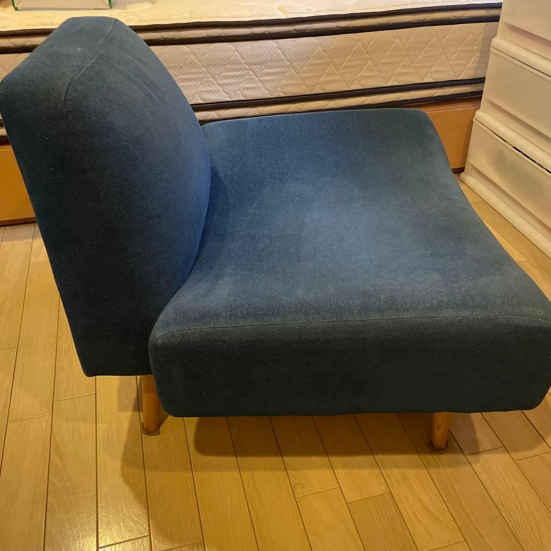 【美品】IDEE イデー AOSOFA アーオ 1シーター ソファ オーク材
