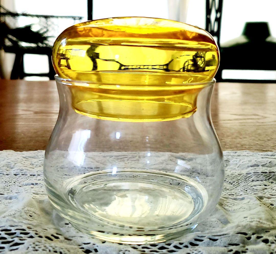 アデリア ガラス キャニスター キャンディーポット 3個セット 新品