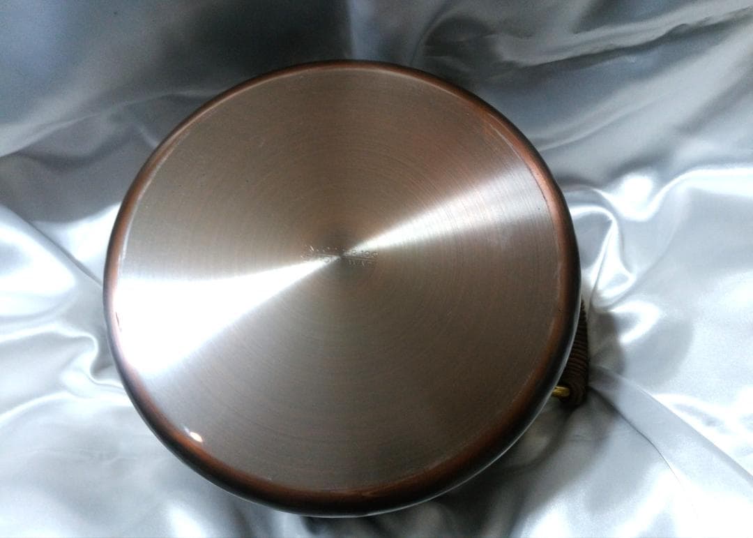 新光堂　新光金属 COPPER100 純銅 銅鍋 煮込み鍋 未使用 20cm