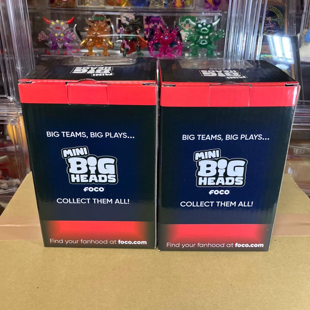 ミニボブルヘッド大谷翔平選手、FOCO製 ゴールド＆シルバー 、日米