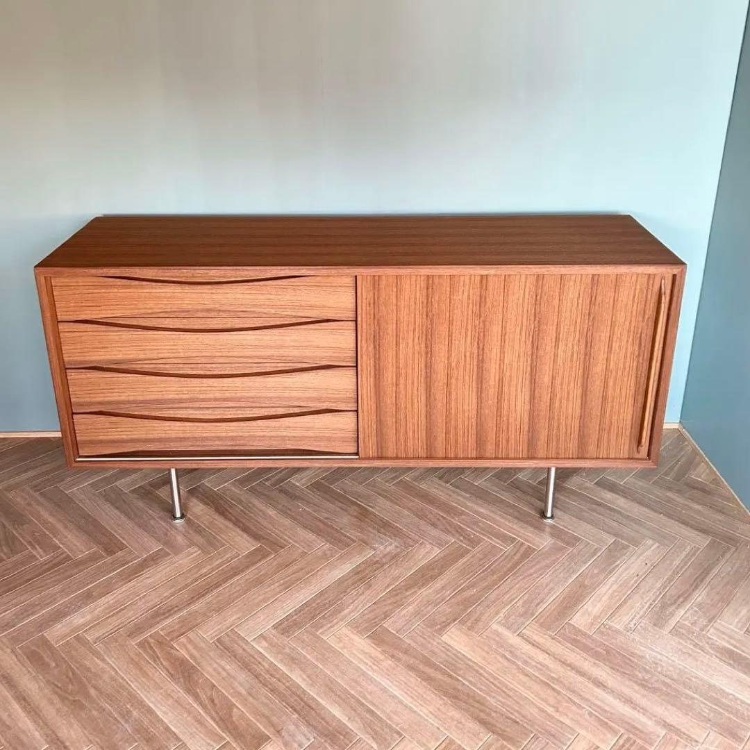 y*u様 チーク サイドボード チェスト 北欧 ミッドセンチュリー ビンテージ