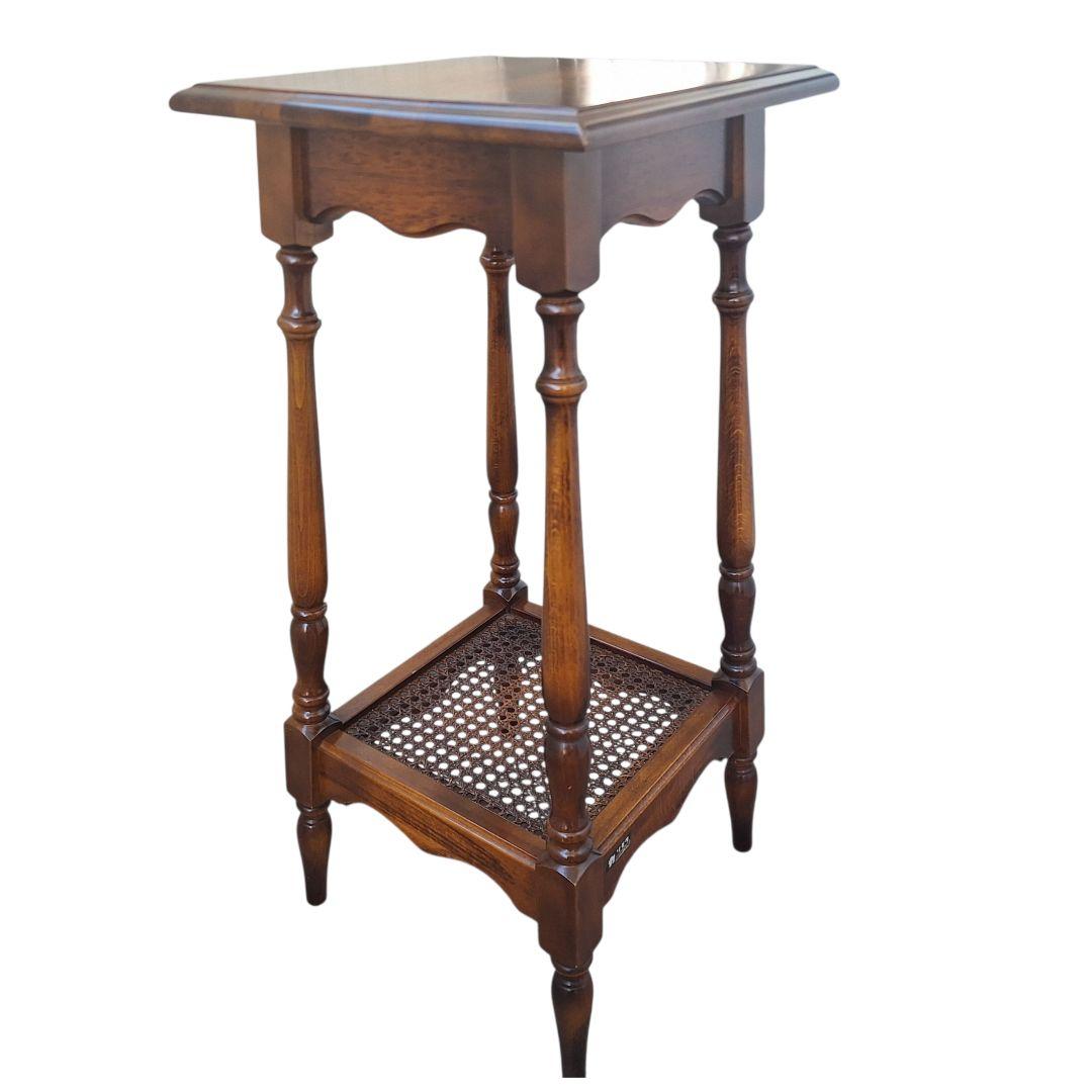 カリモク家具 花台 サイドテーブル 木製 アンティーク 廃盤 希少