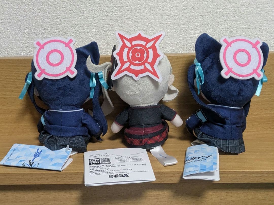 バラ売り可 ブルーアーカイブ ミニぬいぐるみ まとめ売り 6点セット